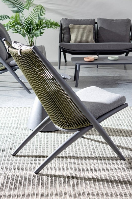 POLTRONA LOUNGE C-C ALOHA ANTRACITE