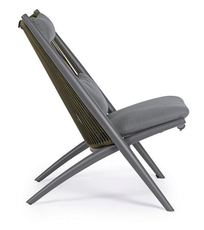 POLTRONA LOUNGE C-C ALOHA ANTRACITE