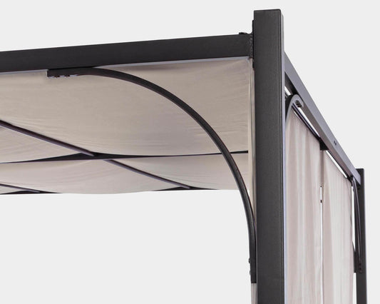 GAZEBO SLIDE 3X4 ANTRACITE-GRIGIO