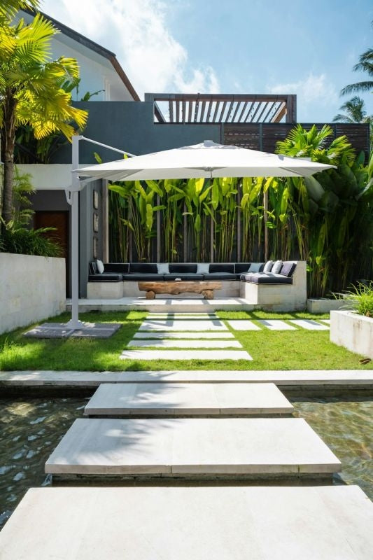 OMBRELLONE BRACCIO VEGA 3X3 BIANCO