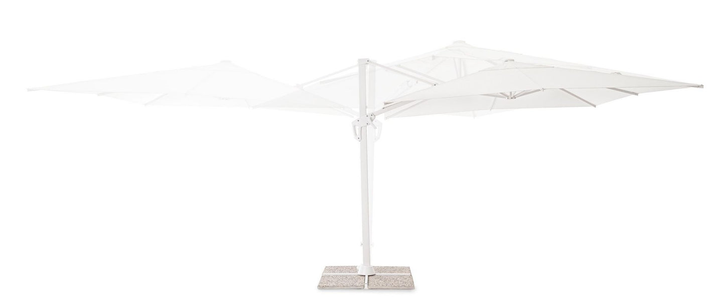 OMBRELLONE BRACCIO VEGA 3X3 BIANCO