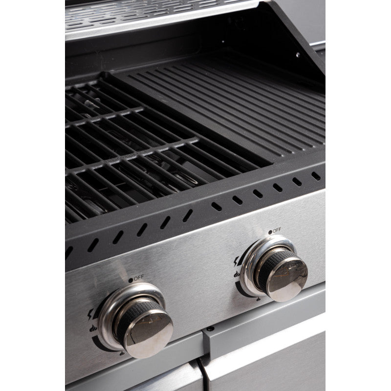 CUCINA A GAS ANNARITA ANTRACITE/INOX
