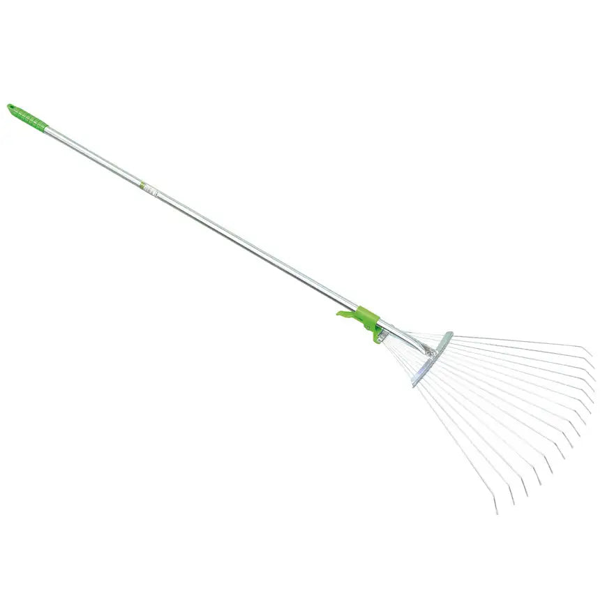 SCOPA METALLO PER ERBA E FOGLIE