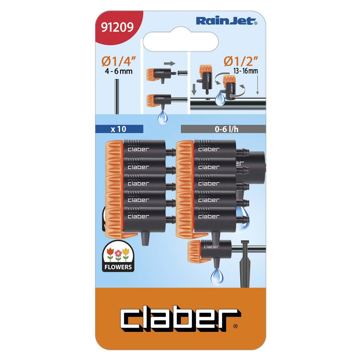 GOCCIOLATORE DA 0-6 L/H (PZ.10)