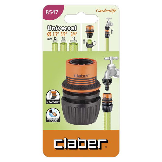 RACCORDO UNIVERSAL 1/2"-5/8"-3/4" BL.