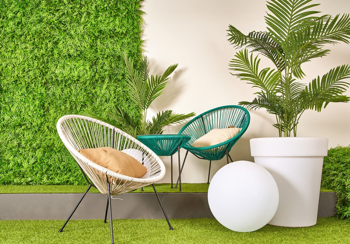 POLTRONA PARKER BIANCO