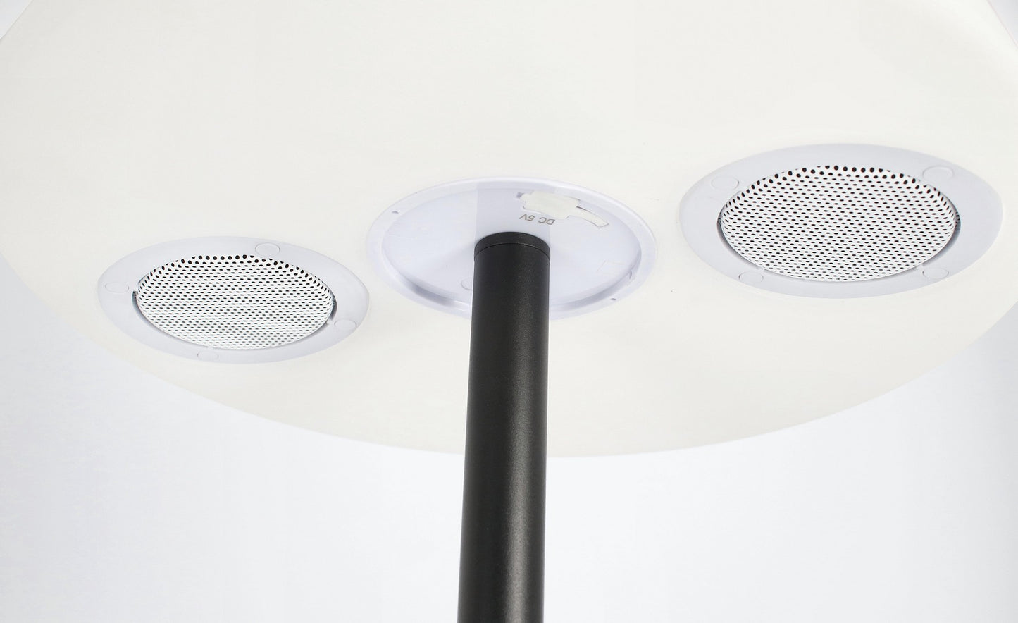 PIANTANA SOLAR LED SPEAKER PE NERO H150