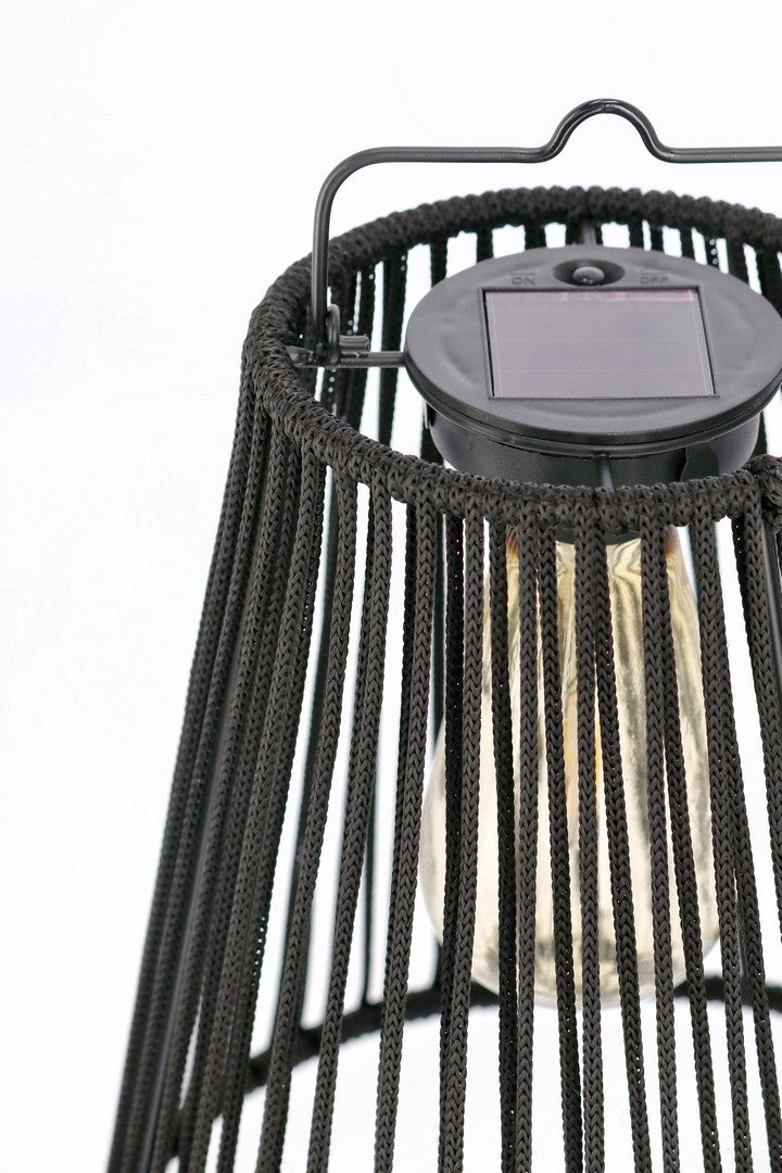 LANTERNA SOLARE NIKHITA SVAS NERO D21,5