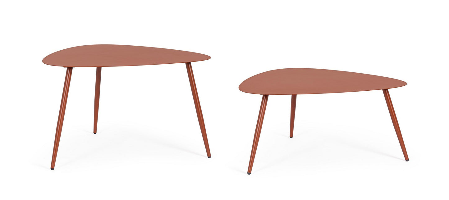 SET2 TAVOLINO YVONNE SAGOM TERRACOTTA