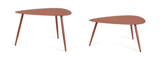 SET2 TAVOLINO YVONNE SAGOM TERRACOTTA