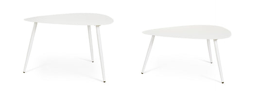 SET2 TAVOLINO YVONNE SAGOM BIANCO