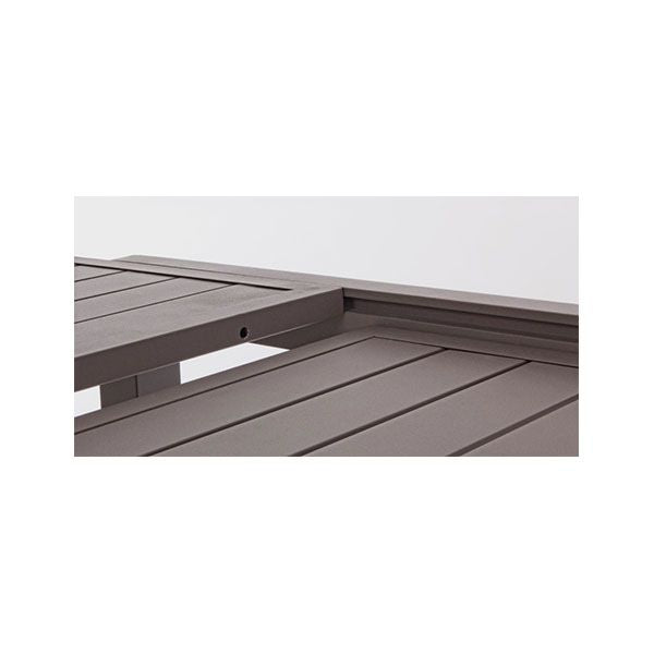 TAVOLO ALL.HILDE 160-240X90 COFFEE YK 14