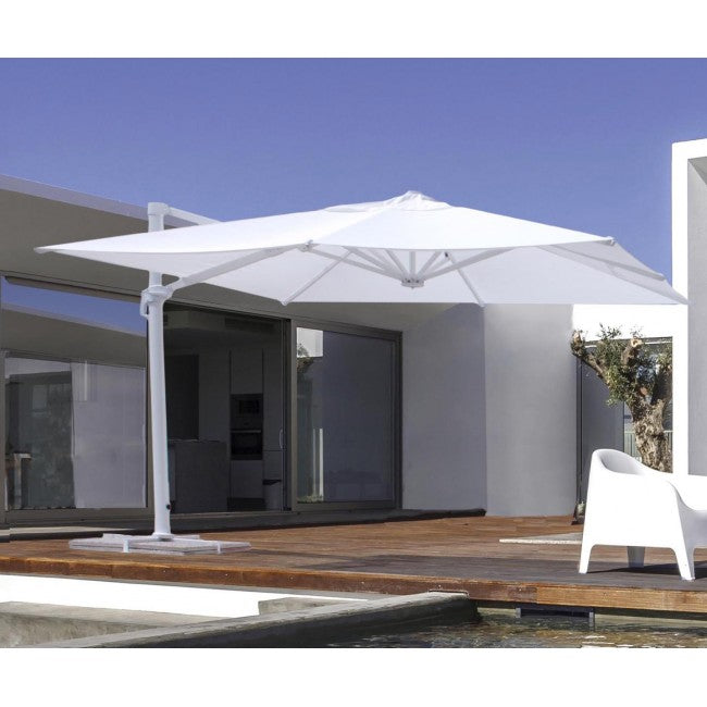 OMBRELLONE BRACCIO BERLINO 4X4 BIANCO