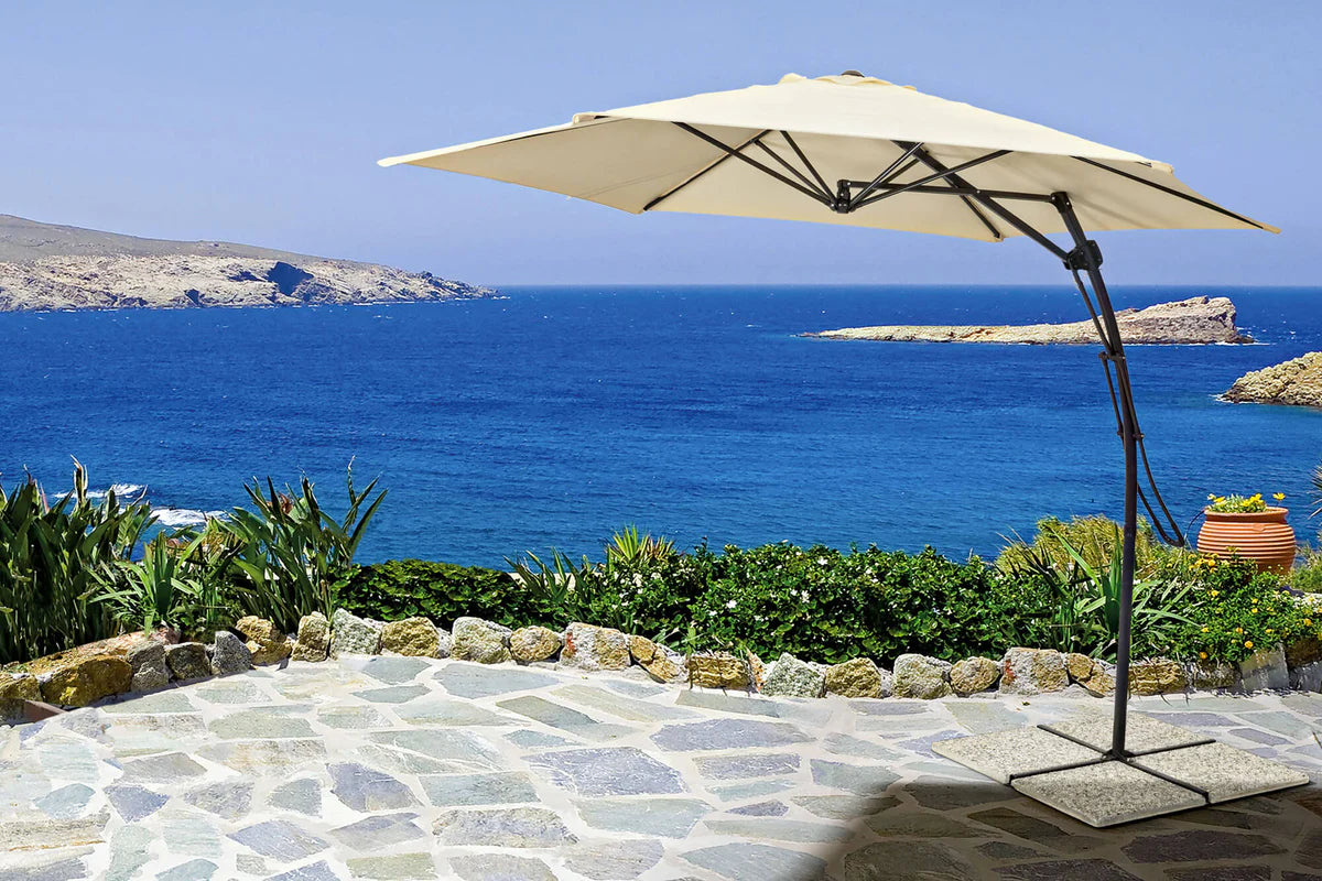 OMBRELLONE BRACCIO SORRENTO 3M NATURALE