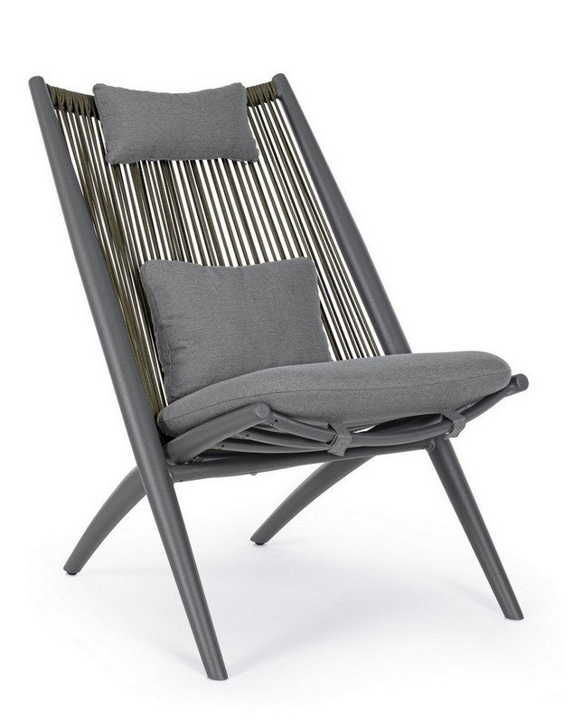 POLTRONA LOUNGE C-C ALOHA ANTRACITE