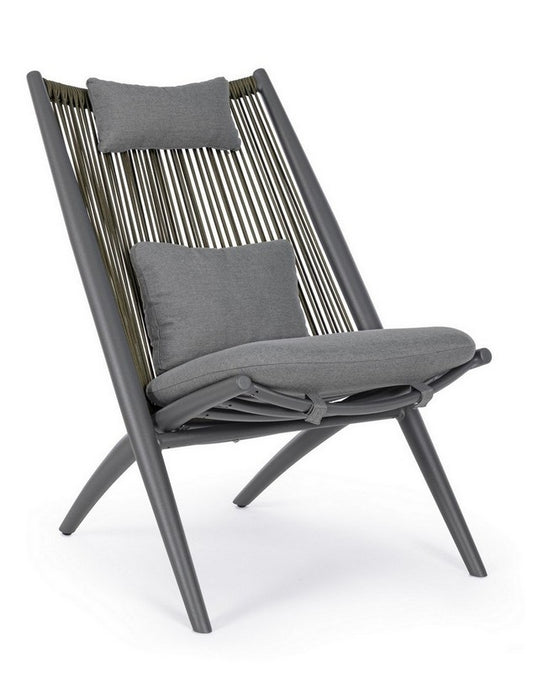 POLTRONA LOUNGE C-C ALOHA ANTRACITE