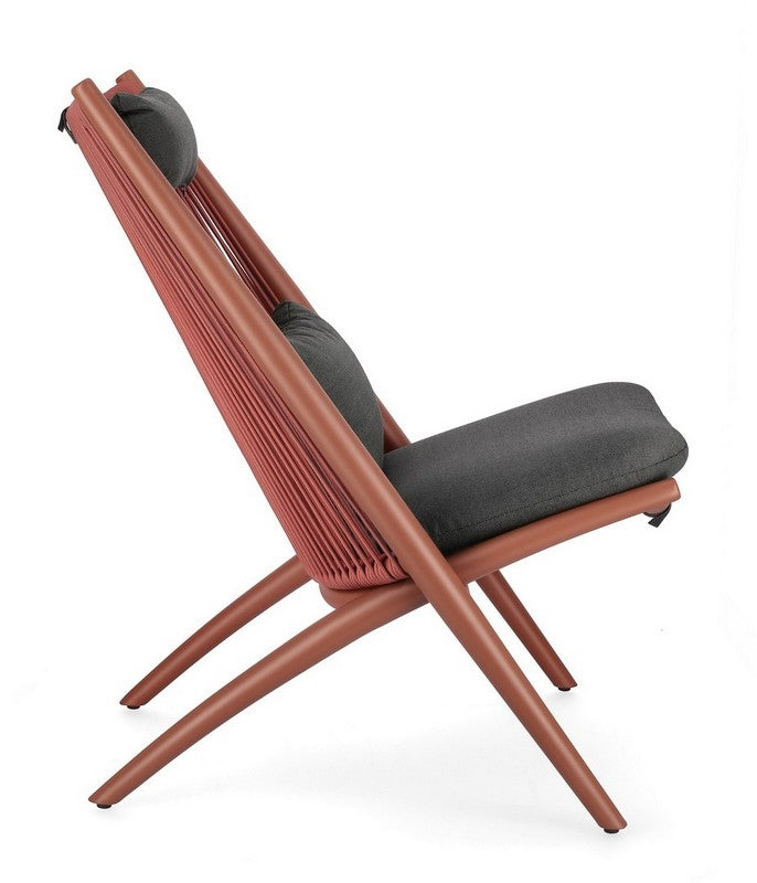 POLTRONA LOUNGE C-C ALOHA TERRACOTTA