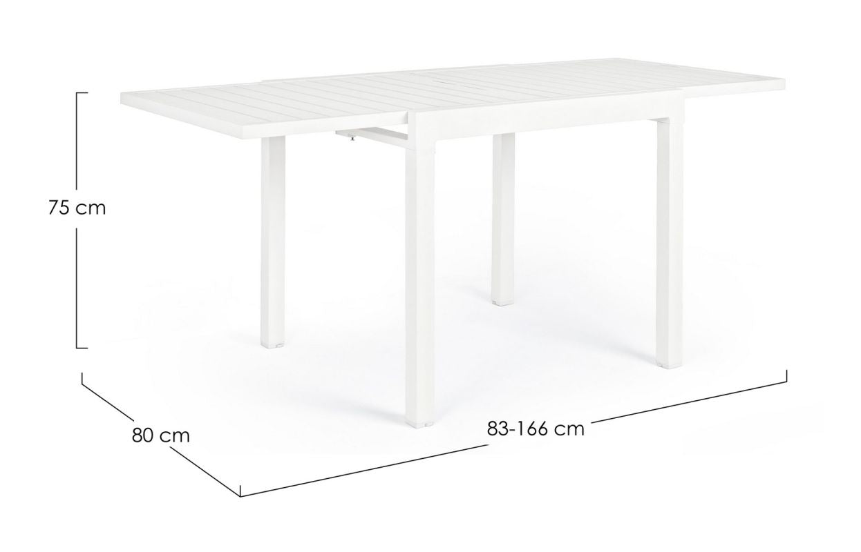 TAVOLO ALL.PELAGIUS 83-166X80 BIA YK11