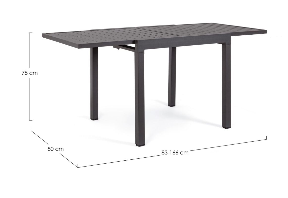 TAVOLO ALL.PELAGIUS 83-166X80 ANTR YK13