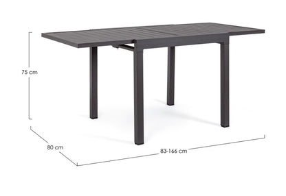 TAVOLO ALL.PELAGIUS 83-166X80 ANTR YK13