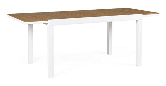 TAVOLO ALL.ELIAS 140-200X90 BIANCO SJ60