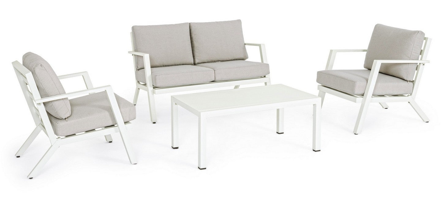 SET4 SALOTTO C-C HARLEY BIANCO YK11