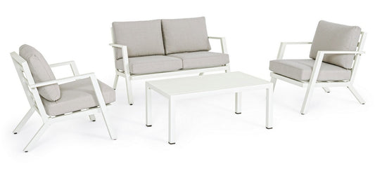 SET4 SALOTTO C-C HARLEY BIANCO YK11