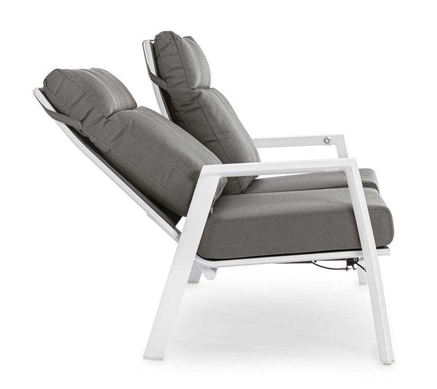 DIVANO 2P RECL C-C KLEDI BIANCO JX11