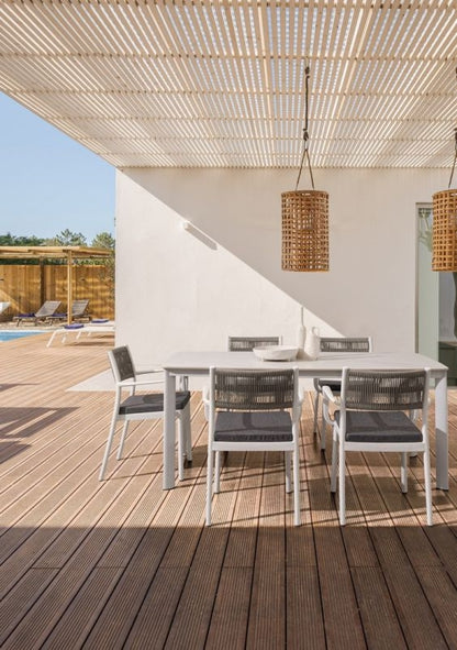 TAVOLO ALCORA 180X90 BIANCO