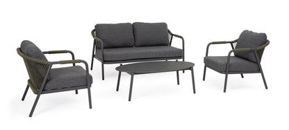 SET4 SALOTTO C-C MIRAVET ANT/VERDE