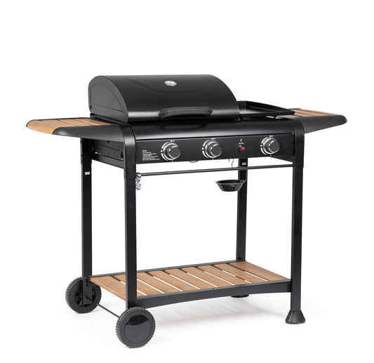 BARBECUE A GAS LONI 3 BRUCIATORI