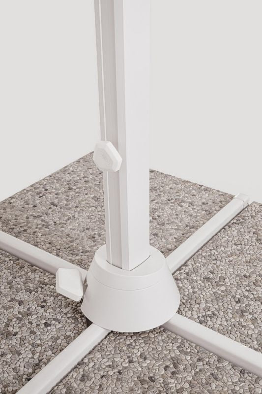 OMBRELLONE BRACCIO VEGA 3X3 BIANCO