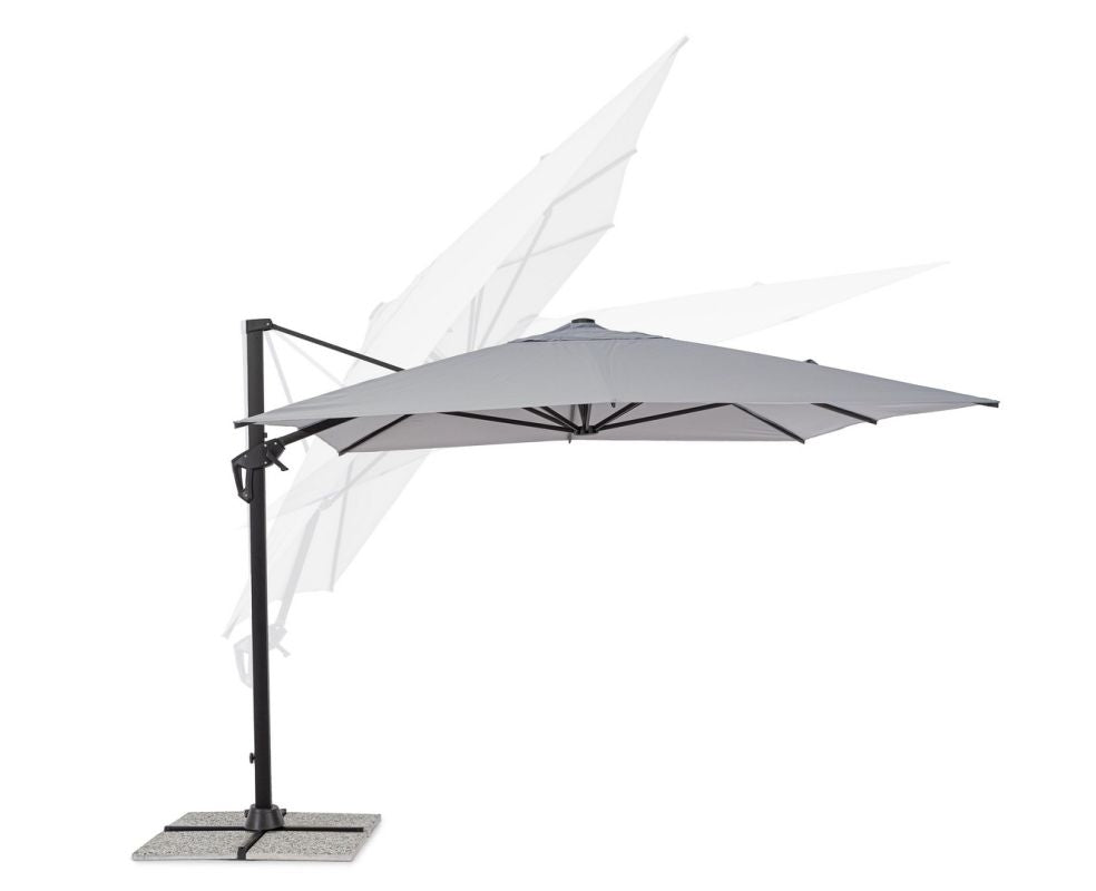 OMBRELLONE BRACCIO VEGA 3X3 ANTR-GRIG