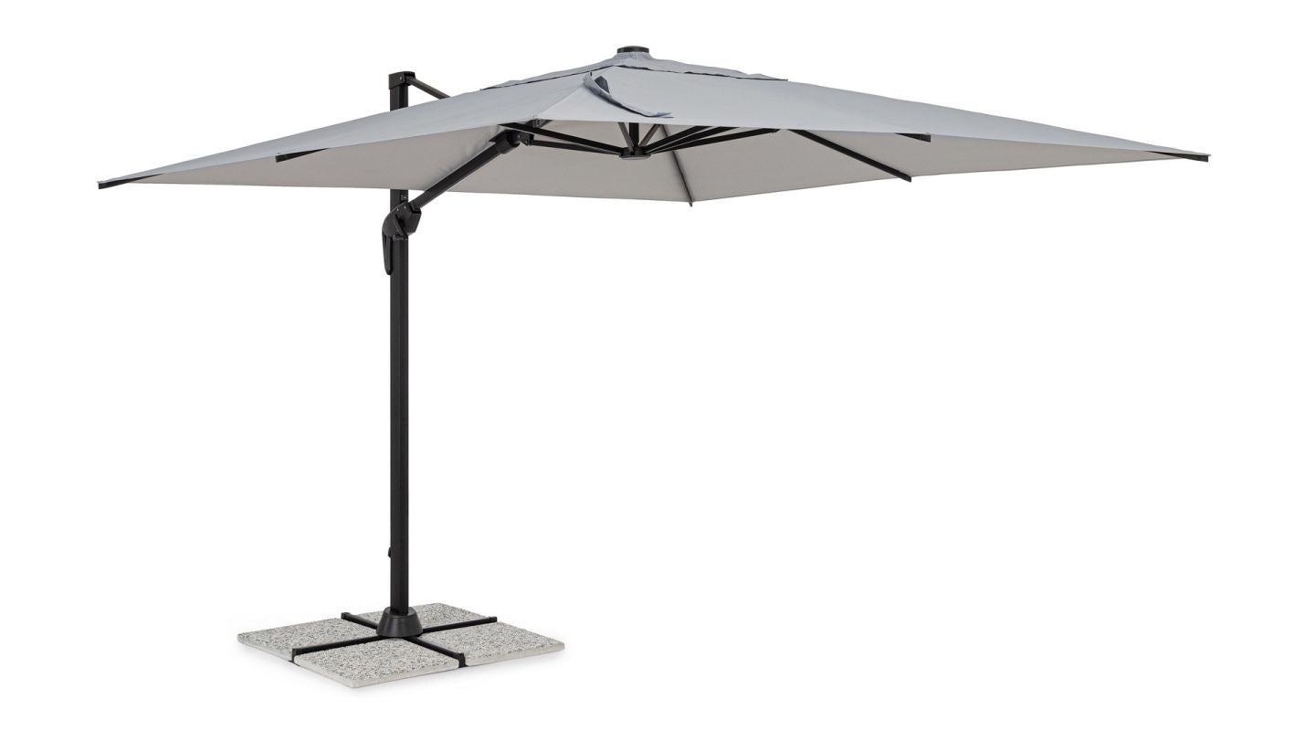 OMBRELLONE BRACCIO VEGA 3X3 ANTR-GRIG
