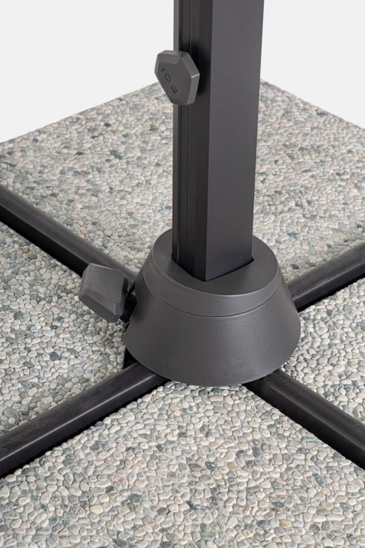 OMBRELLONE BRACCIO VEGA 3X4 ANTR-GRIG