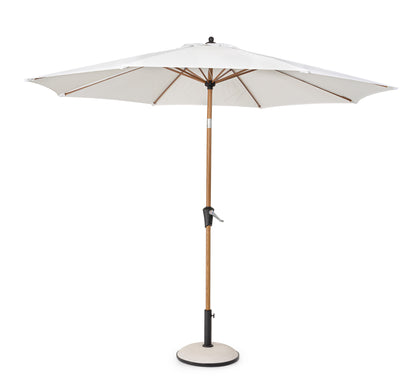 OMBRELLONE PALINURO C-SNODO 3M NAT-BIANCO