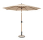 OMBRELLONE PALINURO C-SNODO 3M NAT-BEIGE