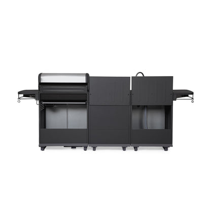 CUCINA A GAS ANNARITA ANTRACITE/INOX