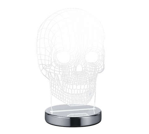 REALITY LAMPADA TAVOLO SKULL