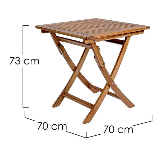 TAVOLO NOEMI QU 70X70
