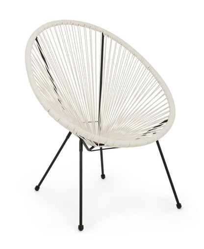 POLTRONA PARKER BIANCO