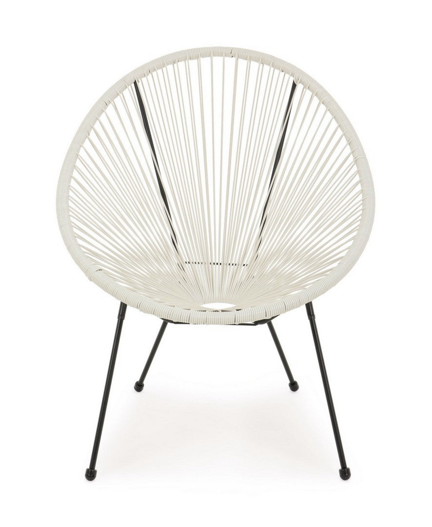 POLTRONA PARKER BIANCO