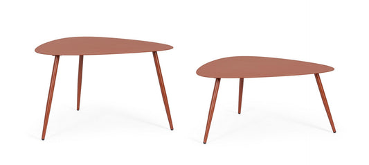 SET2 TAVOLINO YVONNE SAGOM TERRACOTTA