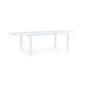 TAVOLO ALL. HILDE 160-240X90 BIANCO LD30