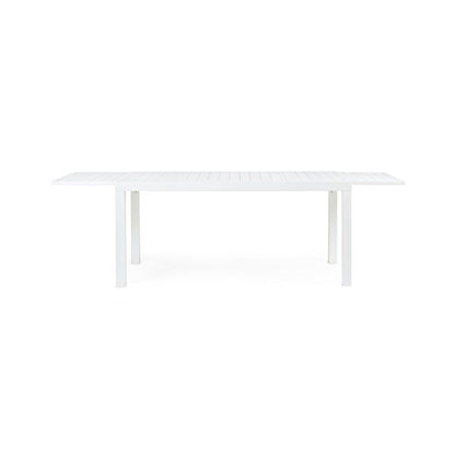 TAVOLO ALL. HILDE 160-240X90 BIANCO LD30