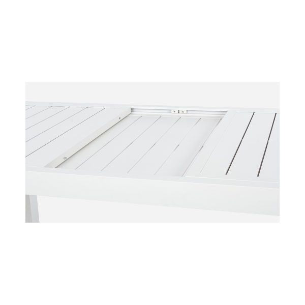 TAVOLO ALL. HILDE 160-240X90 BIANCO LD30