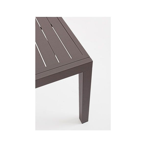 TAVOLO ALL.HILDE 160-240X90 COFFEE YK 14