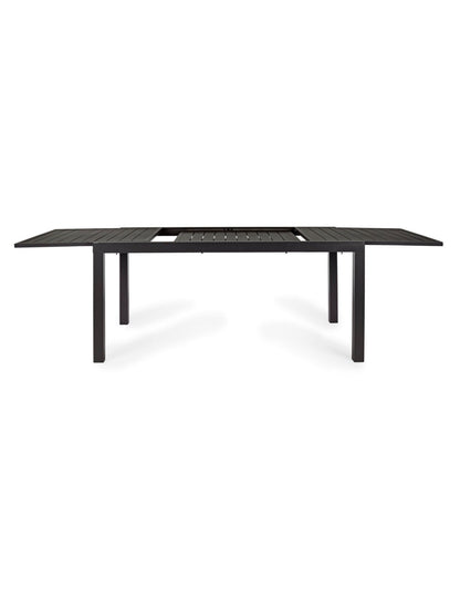 TAVOLO ALL.HILDE 160-240X90 ANTRAC.LH32