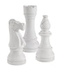 DECORAZIONE CHESS 3FIGURE BIANCO ASS3