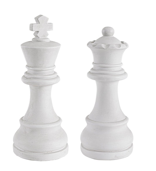 DECORAZIONE CHESS RE-REGINA BIANCO ASS2